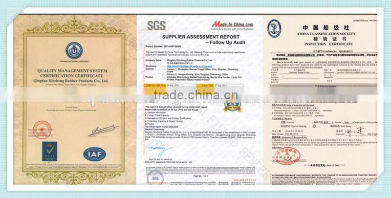 High quality Of Diameter 1.5m marine airbag for ship launch