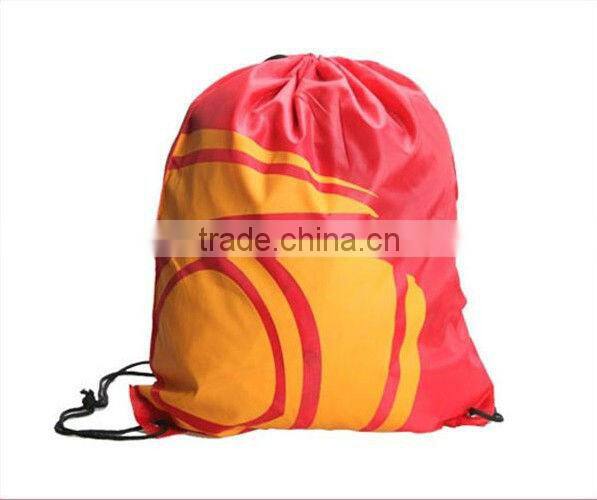 drawstring backpack bag reflective