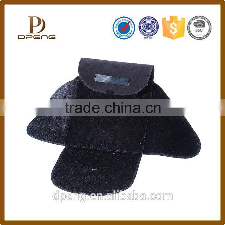 High quality custom jewelry pouch travel velvet jewelry bag