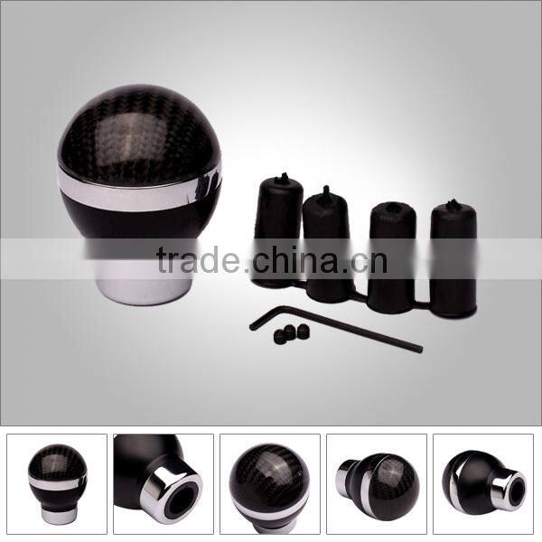 Personalized JDM Style Ball Carbon Fiber Universal Gear Shift Knobs for Sell