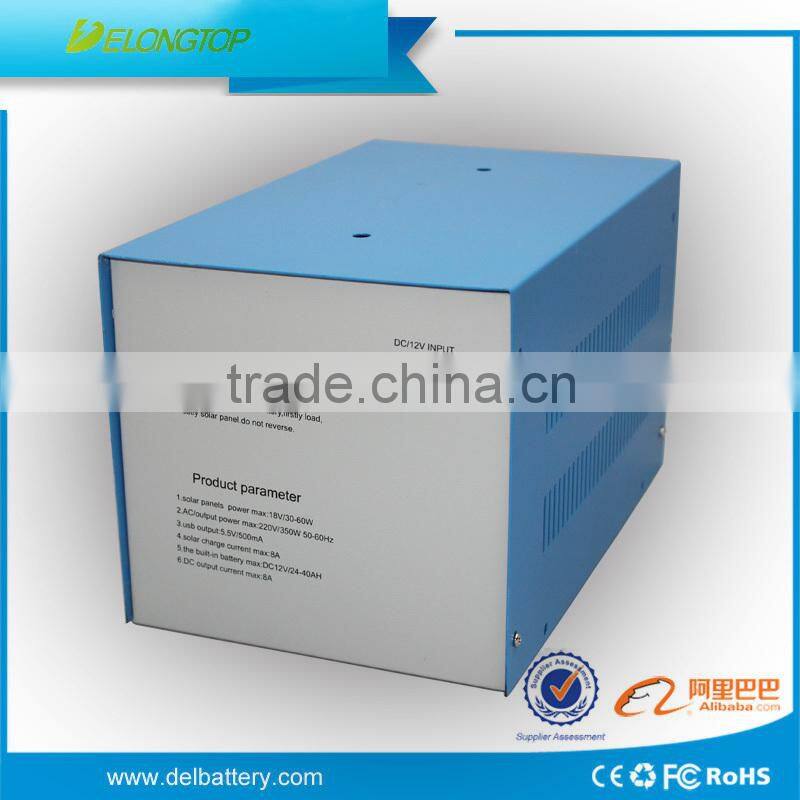 Shenzhen factory supply emergency Li-ion type ups battery 24v 50ah AAA grade 18650 batteries for solar power system