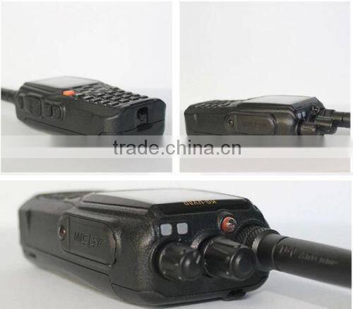 2016 Hot Selling Walkie Talkie Two Way Radio WOUXUN KG-UV8D 5W Ham FM Transceiver with 128CH