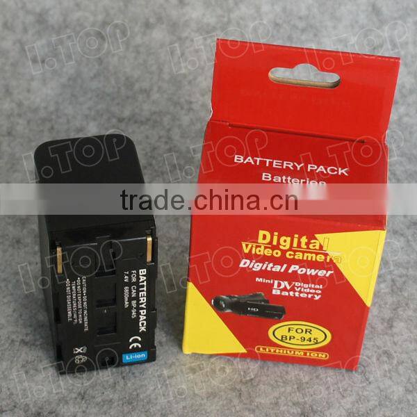 High Quality Digital Replacement Camera battery BP-945 for Canon 6800mAh