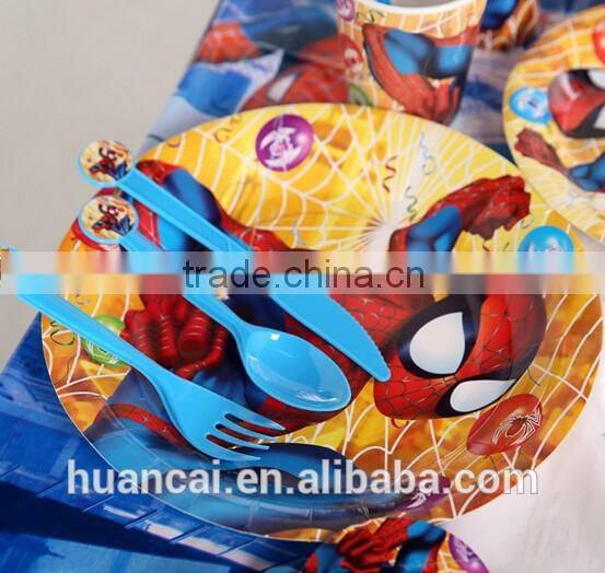Best Sale High Quality Birthday Party Decorations Kids Sets/Birthday Party Supplies Cartoon Sets HC003