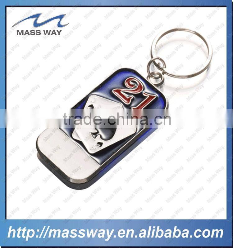 custom lovely 3D cartoon monkey shape key ring