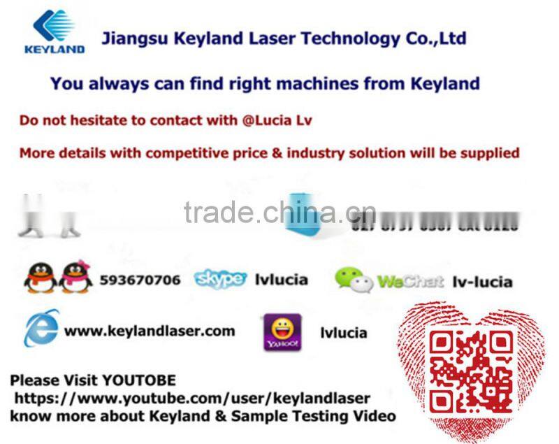 Keyland Laser Scriber Cutting Machine with Cutting Silicon Slice