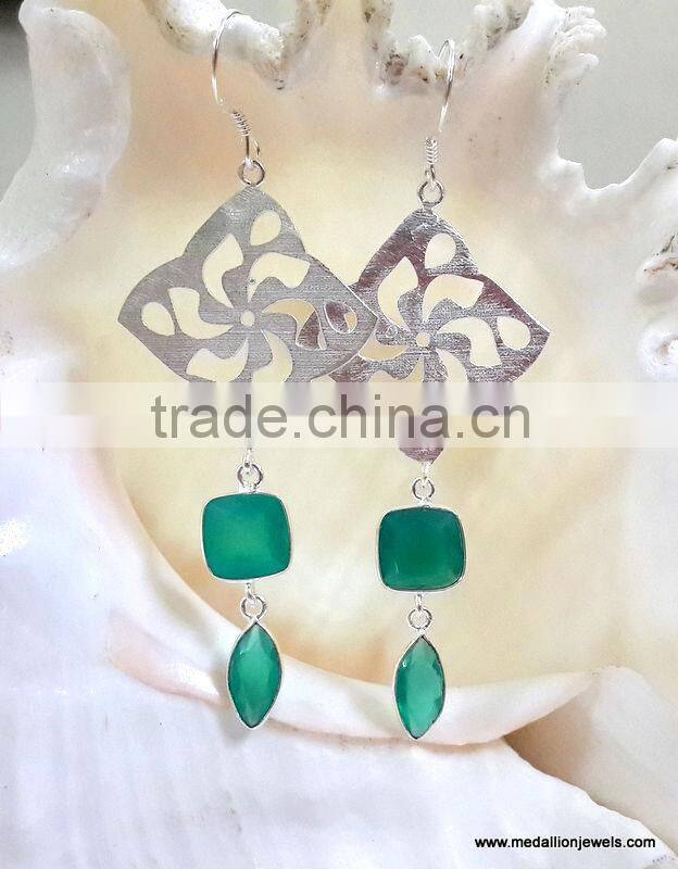 Blue Topaz Hydro Quartz Teardrop Facet 925 Sterling Silver Earrings, Fashionable Bezel Earrings, Designer Silver Earrings