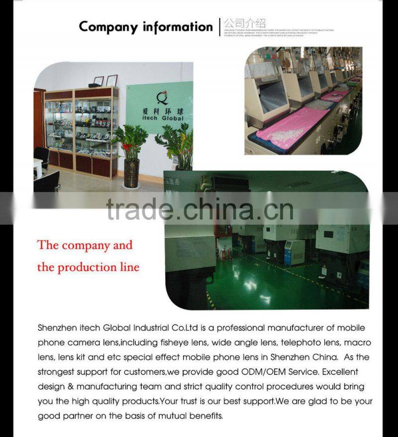 2016 trending products Smartphone portable rechargeable 8 leds Lighting Microscope for all camera phones