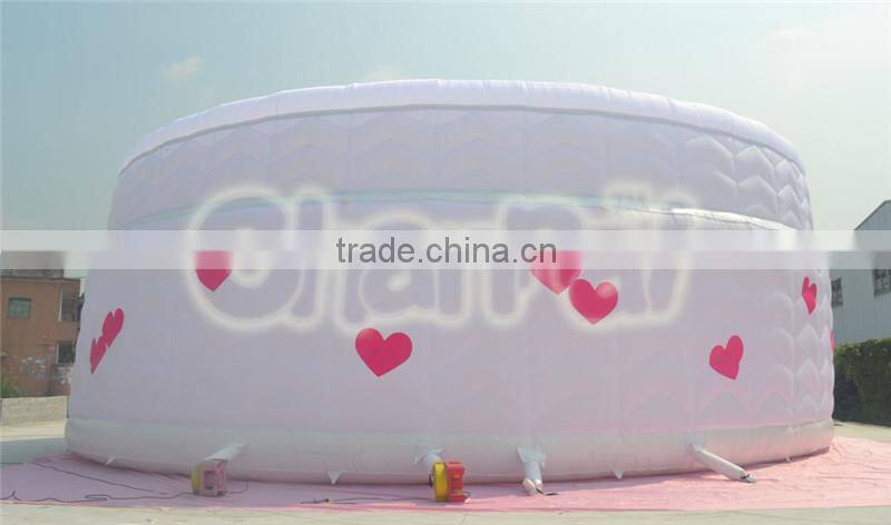 New 2016 girls happy birthday inflatable camping tent for party