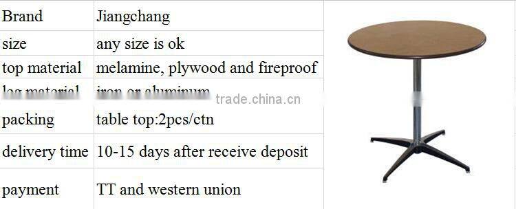 Outdoor Wedding Square Cocktail Table JC-C5