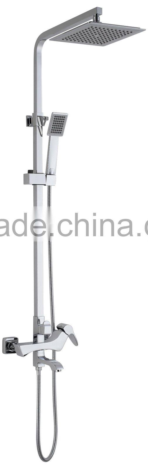 2015 New design shower set with 8" square shower head 82336