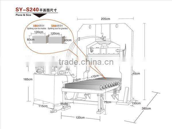 China SY-S240 latest designed paver block machine price