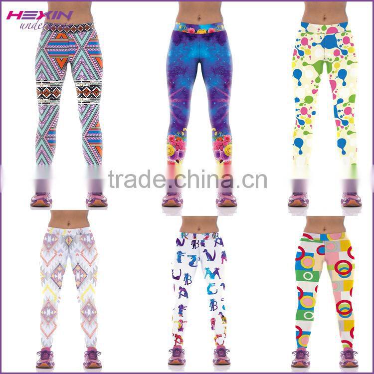 Plus Size Comfortable Ladies Wholesale Custom Printed Leggings
