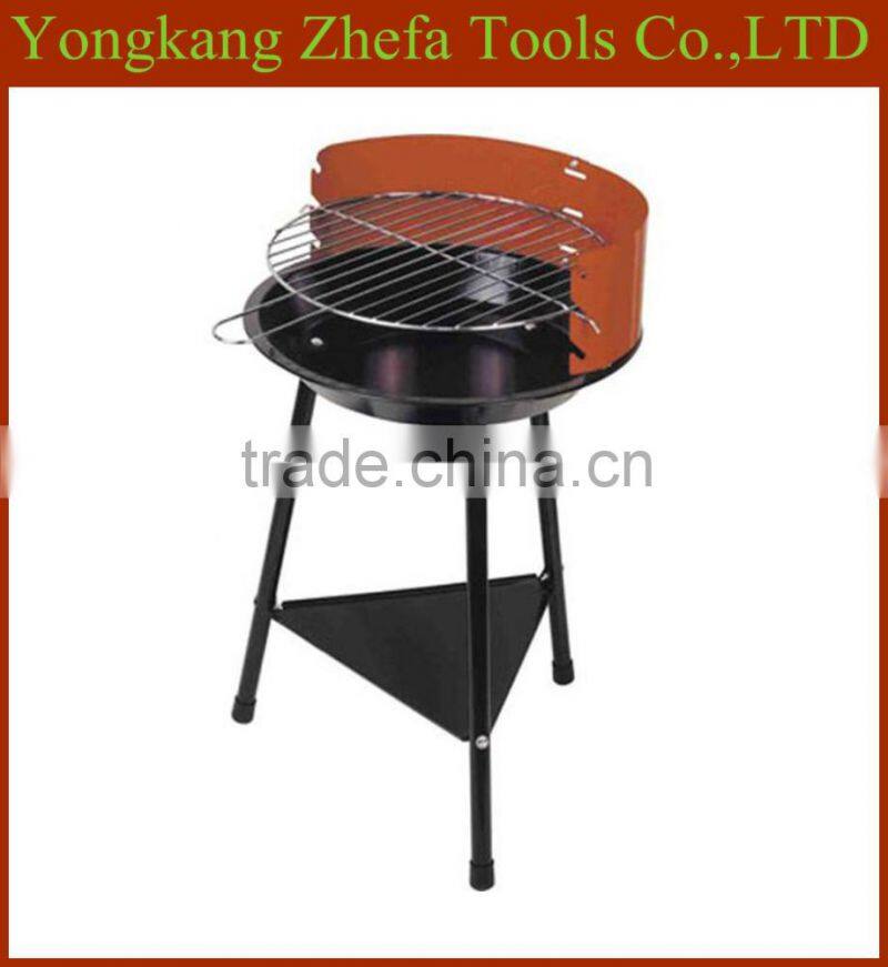 Windproof charcoal bbq grill Mini portable BBQ grill