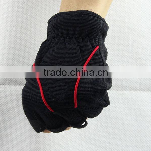half finger racing bike gloves