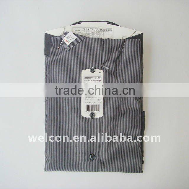 100% cotton long sleeve style stripe fashion business casual men brand shirt