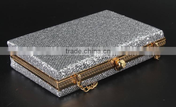 Hot sale fashion evening PU lady bag / lady hand bag