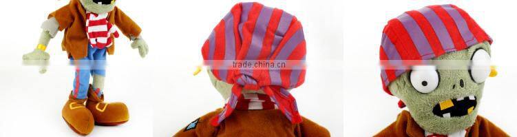 Custom plush plants vs zombies stuffed toy