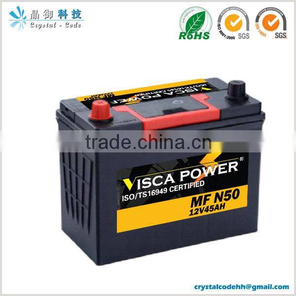 Battery label and sticker