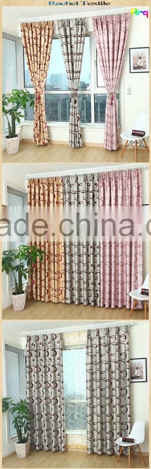 Soft modern style Polyester/cotton fabric curtain/cushion cover/sofa using