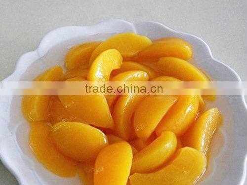China wholesale 425g canned yellow peach halves and slices