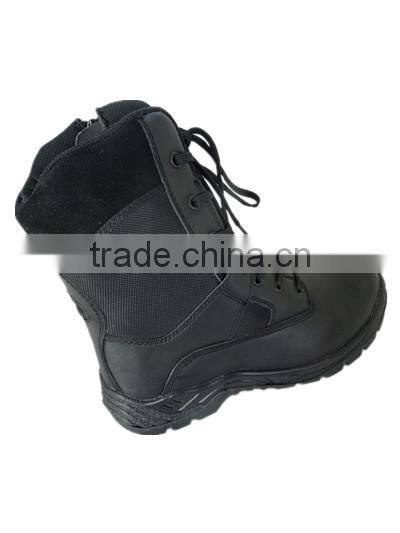 High Response Zipper Side Combat military Boots army high ankle boots pu sole army boots