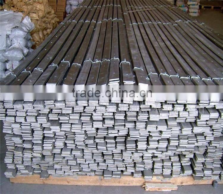 180 # 12mm thickness ss316 brushed mirror polishing surface Leaf Springs stainless steel soild flat bar