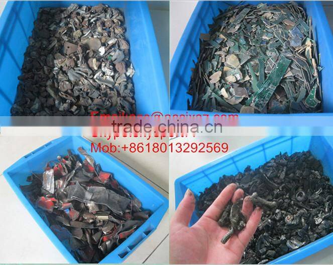 Two shaft shredder for plastic/metal/tire/waste