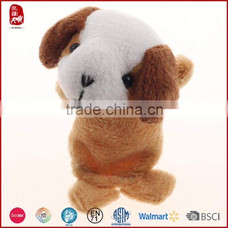 Wholesale customized Velvet Finger Animal hand Puppet Play Learn Story Toy