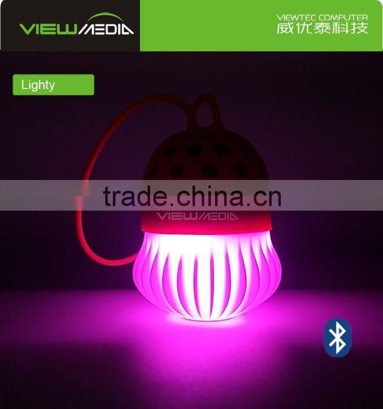 Viewtec lighty bluetooth led speaker for Computer