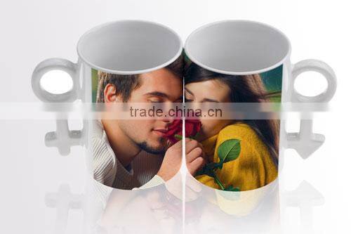 10oz Couple Mugs/ Designed Mug for Gifts/ Couple Mugs/ Mug for Lovers/ Mug for Sublimation