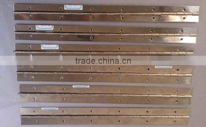 Stainless steel 304 continuous piano hinge/Stainless steel 201 long hinge/Metal steel long piano hinge