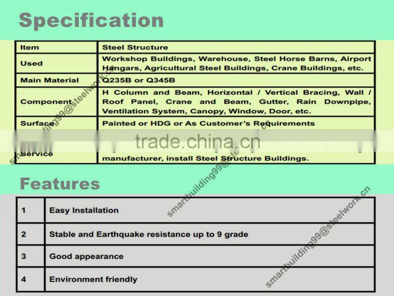 Design Building Steel Roof Construction Structure