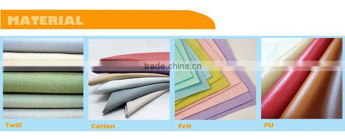 Vivid Felt Ground Hand Made Embroidery Fabric Label Badge