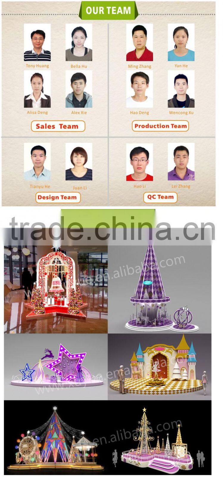 Customize commercial Diwali cross street decoration with butterfly motif