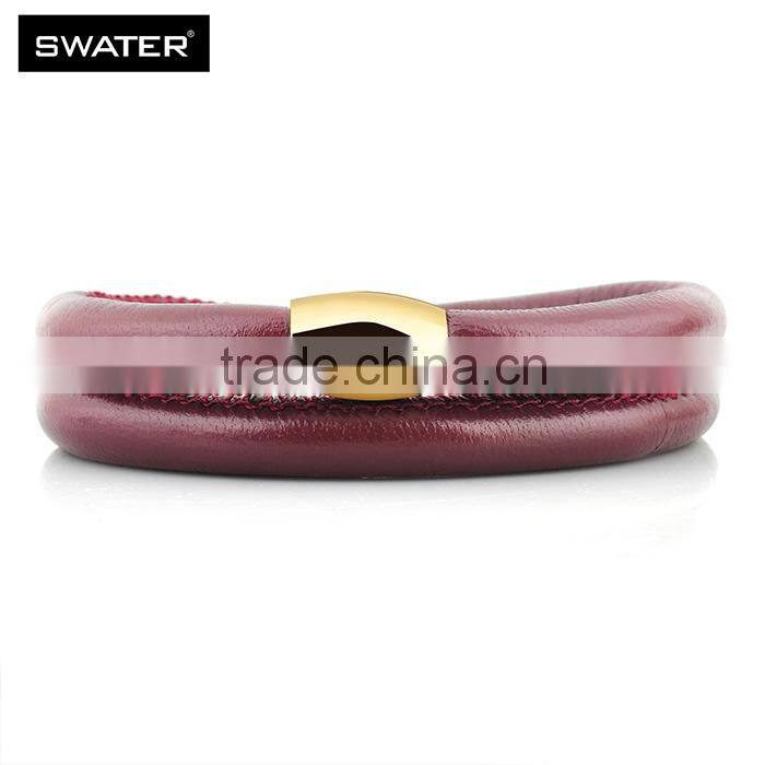 Fashion Jewelry 2016 Double Wrap Leather Bracelets Blanks