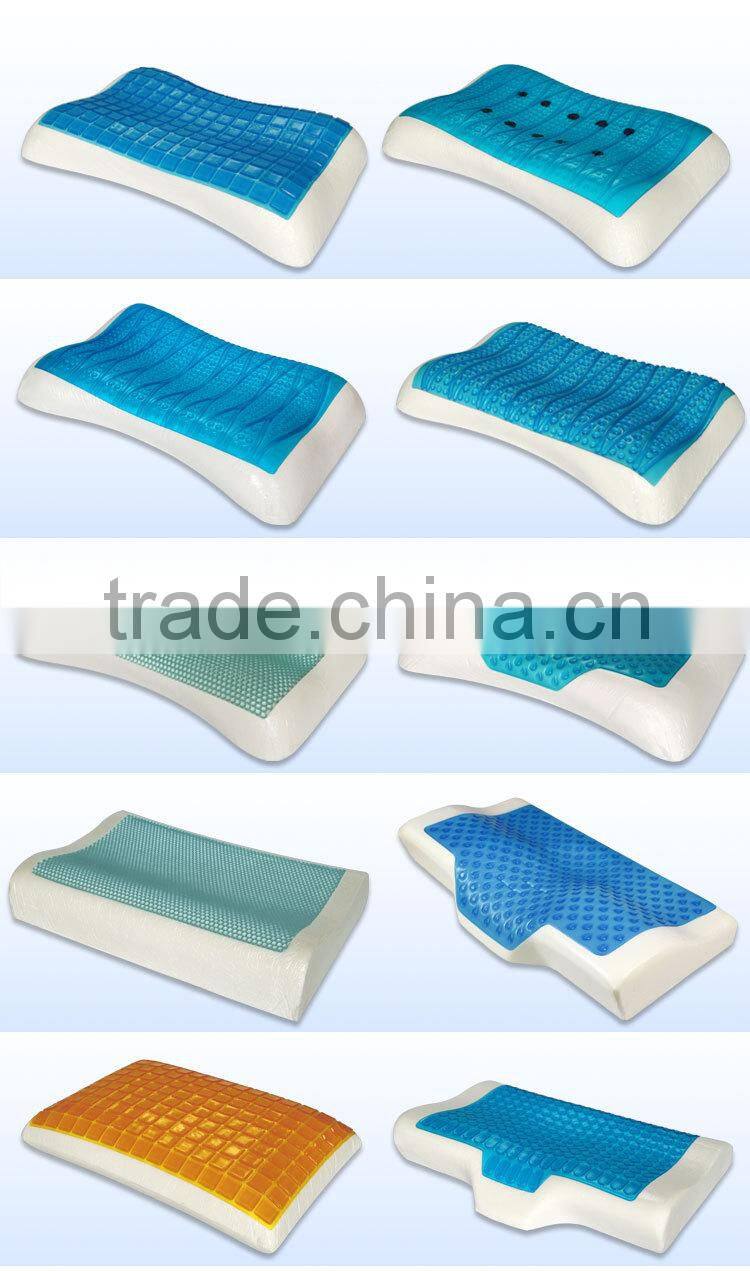 Memory Foam Pillow with Cooling Gel - #1 Most Comfortable Pillow on Alibaba With a Washable Pillow Case Firm Pillow