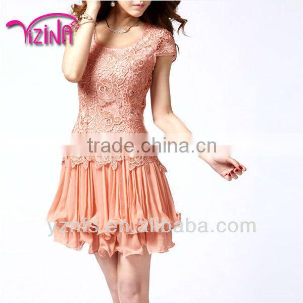 Made to order china pink bridesmaid dresses