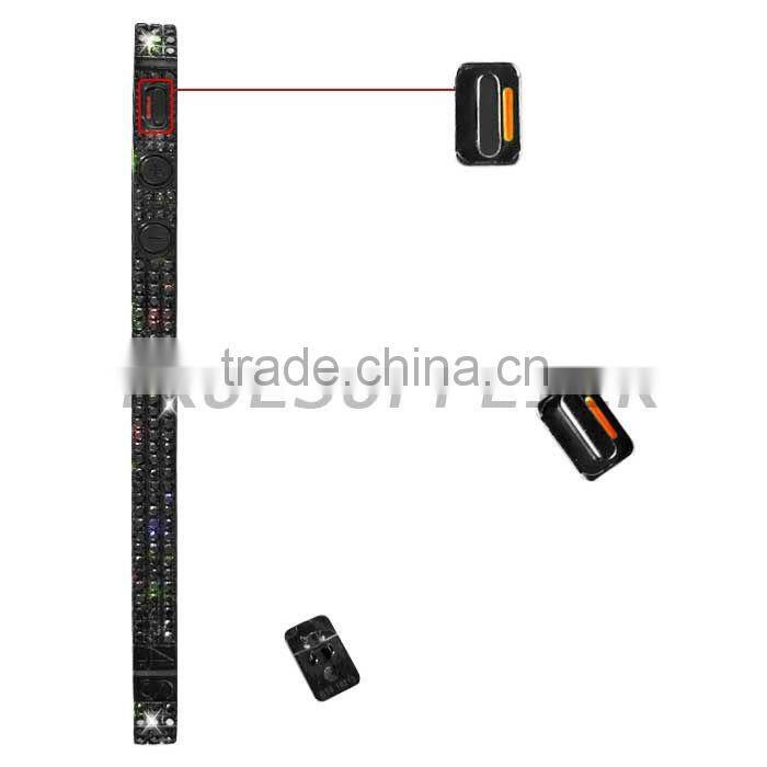 Brand new Black Diamond Middle Plate Housing Black 4S Mark for For Apple iPhone 4S