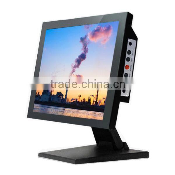 Embedded installation 12.1inch Industrial monitor for engineering machinery