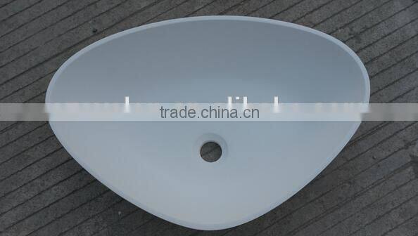 bathroom acrylic solid surface wall-hung wash basins,Artificial Stone Washing Basin