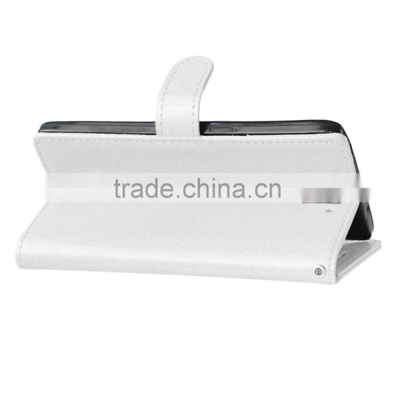 Cell Phone PU Leather Flip Card-slot Case for OnePlus 1