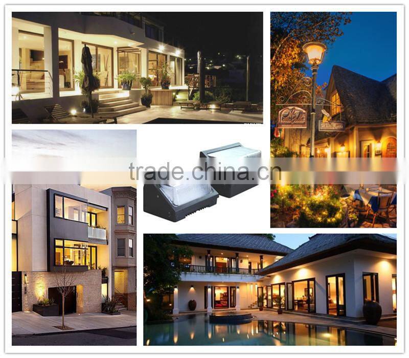 ETL listed outdoor led wall pack 28w US standard wall lighting fixture