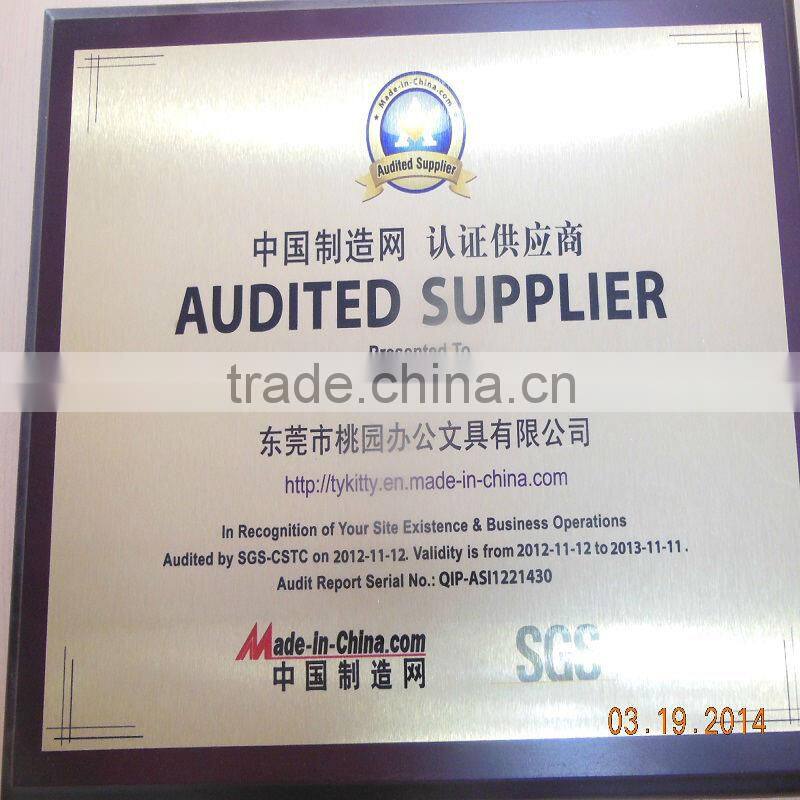 Nickle/golden /Zinc 3 ring calendar accessories, desk calendar binding ring