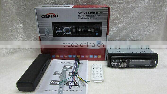 Popular bluetooth FM tuning USB input Car DVD player