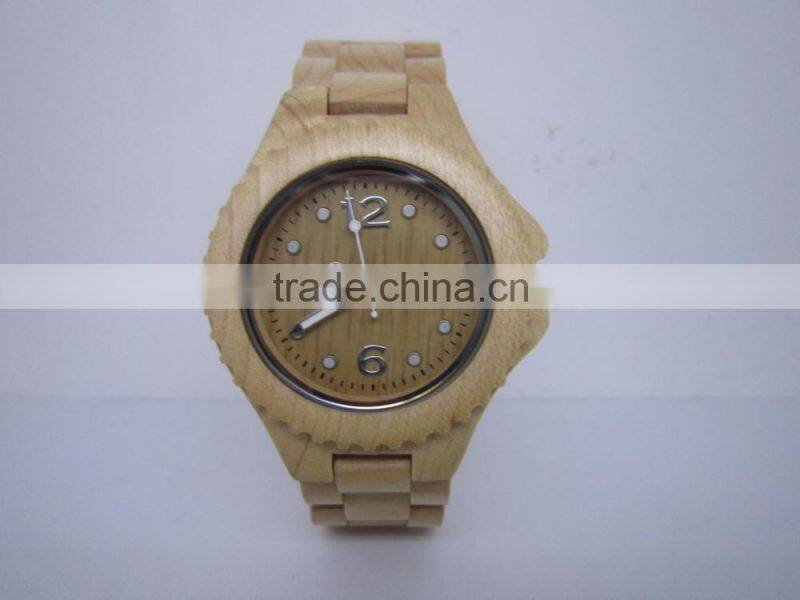 Mixed color Bewell Wristwatch Wooden Water Resistant Wooden WristWatch Women Men Bewell Wristwatch Wooden
