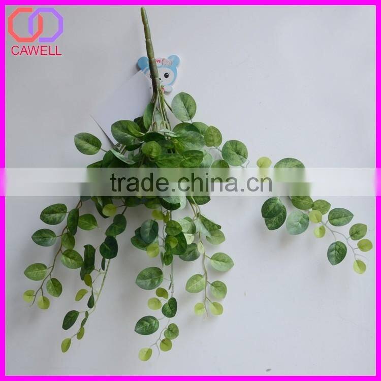 cheap wholesale artificial green leaves garden wall decor