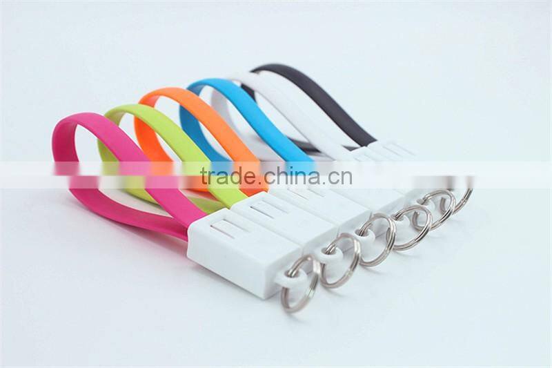 2016 New Gadgets Keychain Portable Usbdata Cable Usb Charging Cable