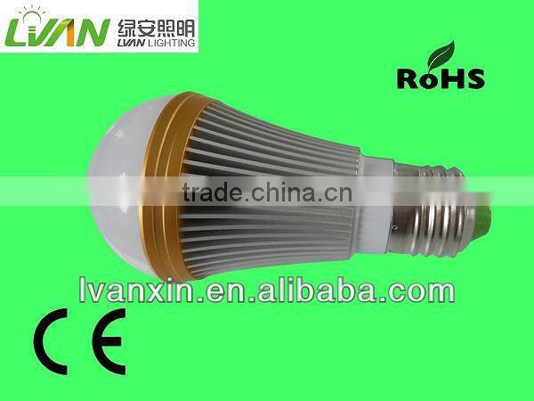hot sale china supply E27 IP44 7W led lamp