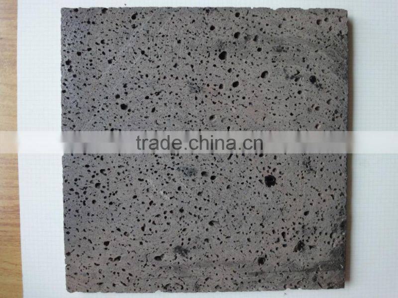 Volcanic stone tiles for garden exterior wall outdoor on sale